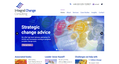 Desktop Screenshot of integralchange.co.uk